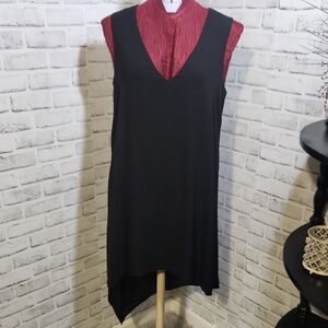 BCBG Maxazria SZ M Black Open Back Dress